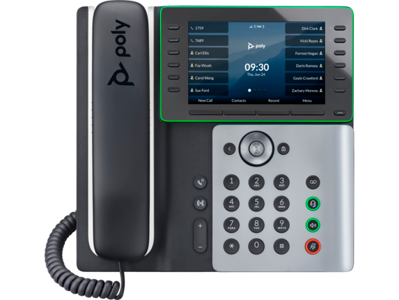 Poly EDGE E500 IP Phone (2200-87855-001)